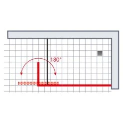 Schulte Walk-In Dusche Toura 80 X 200 Cm Mit Beweglichem Element 40 Cm -Grohe Verkäufe 2025 060991060762 2053 060762 6
