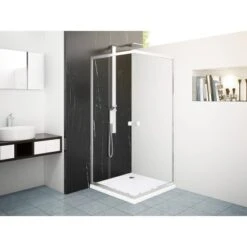 Baliv Duschkabine DUK-90.10E 77 Cm - 90 Cm Chrom -Grohe Verkäufe 2025 107706 AB02 190221 L RET01