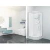 Baliv Komplettdusche DUK-85.100KR 85 Cm X 85 Cm Silber Matt -Grohe Verkäufe 2025 110928 AB01 190221 L RET01