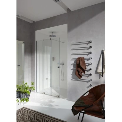 Hüppe Xtensa Pure Walk In Gleittür 1-teilig Rechtsbefestigung 160-180cm X 200cm 6 Hüppe Xtensa Pure Walk In Gleittür 1-teilig Rechtsbefestigung 160-180cm X 200cm – Bild 4