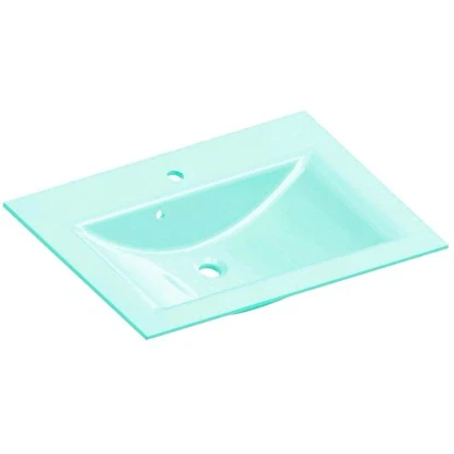 Fackelmann Glaswaschbecken Mintgrün 3 Fackelmann Glaswaschbecken Mintgrün