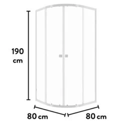 Baliv Duschkabine DUK-80.20R 80 Cm X 80 Cm Chrom -Grohe Verkäufe 2025 250312107720 VM01 190221 L