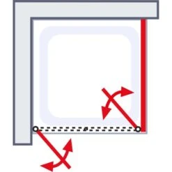 Schulte Set Pendeltür Und Seitenwand Sunny 80 Cm X 80 Cm X 180 Cm -Grohe Verkäufe 2025 32020 2053 4060991013355 6