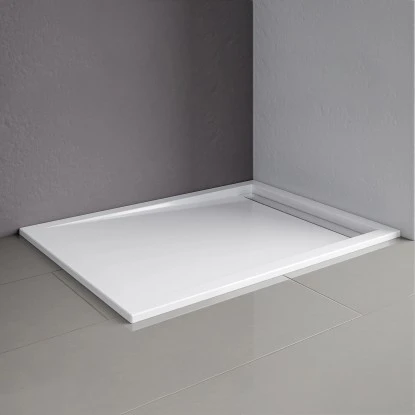 Schulte ExpressPlus Duschwanne Mit Rinne Extraflach 90x100cm 4 Schulte ExpressPlus Duschwanne Mit Rinne Extraflach 90x100cm – Bild 2