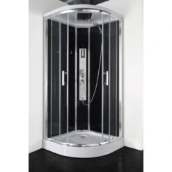 Sanotechnik Komplettduschkabine Trend 1 Chrom-Optik 210 Cm X 90 Cm