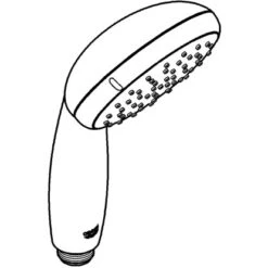 Grohe QuickFix Handbrause Vitalio Start 100 Schwarz 2 Strahlarten 11 Grohe QuickFix Handbrause Vitalio Start 100 Schwarz 2 Strahlarten -Grohe Verkäufe 2025 4005176782190 4520 AI 01