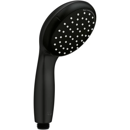 Grohe QuickFix Handbrause Vitalio Start 100 Schwarz 2 Strahlarten 3 Grohe QuickFix Handbrause Vitalio Start 100 Schwarz 2 Strahlarten