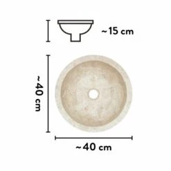 Baliv Aufsatzwaschbecken WBA-7040 Ø 40 Cm 15 Baliv Aufsatzwaschbecken WBA-7040 Ø 40 Cm -Grohe Verkäufe 2025 4007873411496 VM01 170621