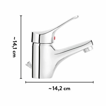 Baliv Waschtischarmatur WT-5170 Chrom 6 Baliv Waschtischarmatur WT-5170 Chrom – Bild 4