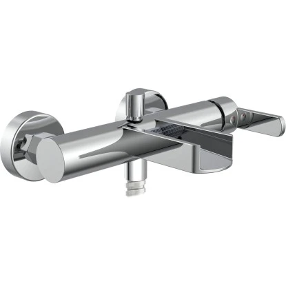 Schütte Design-Wannenfüllarmatur Niagara Mit Schwallauslauf Chrom 3 Schütte Design-Wannenfüllarmatur Niagara Mit Schwallauslauf Chrom