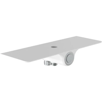 Schütte Überkopf-Brauseset Aquastar Umsteller Mittig Chrom-Weiß 7 Schütte Überkopf-Brauseset Aquastar Umsteller Mittig Chrom-Weiß – Bild 5