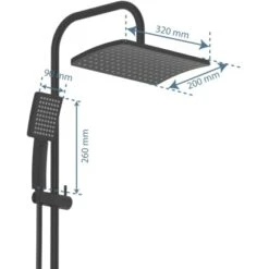 Schütte Duschsystem Mallorca Mit Kopf-und Handbrause Ohne Armatur Schwarz Matt 16 Schütte Duschsystem Mallorca Mit Kopf-und Handbrause Ohne Armatur Schwarz Matt -Grohe Verkäufe 2025 4008431606668 2759 13