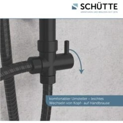 Schütte Duschsystem Mallorca Mit Kopf-und Handbrause Ohne Armatur Schwarz Matt 20 Schütte Duschsystem Mallorca Mit Kopf-und Handbrause Ohne Armatur Schwarz Matt -Grohe Verkäufe 2025 4008431606668 2759 17