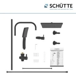 Schütte Duschsystem Mallorca Mit Kopf-und Handbrause Ohne Armatur Schwarz Matt 23 Schütte Duschsystem Mallorca Mit Kopf-und Handbrause Ohne Armatur Schwarz Matt -Grohe Verkäufe 2025 4008431606668 2759 21