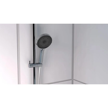 Schütte Design Handbrause Samoa Rain Chrom-Anthrazit 7 Schütte Design Handbrause Samoa Rain Chrom-Anthrazit – Bild 5