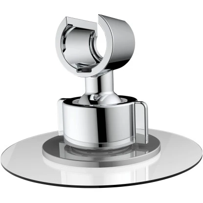 Wenko Duschkopfhalter 360° Befestigen Ohne Bohren Ø 8 X 7,5 Cm Chrom 4 Wenko Duschkopfhalter 360° Befestigen Ohne Bohren Ø 8 X 7,5 Cm Chrom – Bild 2