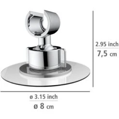 Wenko Duschkopfhalter 360° Befestigen Ohne Bohren Ø 8 X 7,5 Cm Chrom 16 Wenko Duschkopfhalter 360° Befestigen Ohne Bohren Ø 8 X 7,5 Cm Chrom -Grohe Verkäufe 2025 4008838388181 1068 VM 01