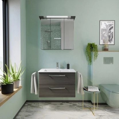 Pelipal Mineralmarmor-Waschbecken 77 Cm Trentino 6 Pelipal Mineralmarmor-Waschbecken 77 Cm Trentino – Bild 4