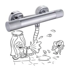 Baliv Thermostat-Duscharmatur DU-2060 Chrom 11 Baliv Thermostat-Duscharmatur DU-2060 Chrom -Grohe Verkäufe 2025 4048122122190 S03 021220 L