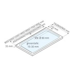Schulte Duschwanne Rechteck Extra-flach Alpinweiß Inkl.Füße & Ablauf 80 X 180 Cm -Grohe Verkäufe 2025 4060991011689 2053 3