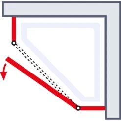 Schulte Fünfeckdusche Alexa Style 2.0 Alu-Natur Klar Glas Hell 192 Cm X 90 Cm -Grohe Verkäufe 2025 4060991019555 2053 AI 02