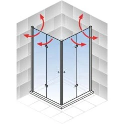 Schulte ExpressPlus Drehfalttür Eckeinstieg AlexaStyle2.0 Alu Natur Klar 80cm 16 Schulte ExpressPlus Drehfalttür Eckeinstieg AlexaStyle2.0 Alu Natur Klar 80cm -Grohe Verkäufe 2025 4060991037764 2053 5