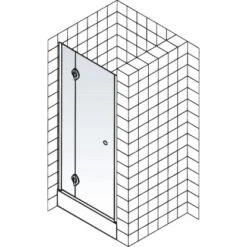 Schulte ExpressPlus Drehtür In Nische MasterClass Links Chromoptik 80x200cm -Grohe Verkäufe 2025 4060991038273 2053 5