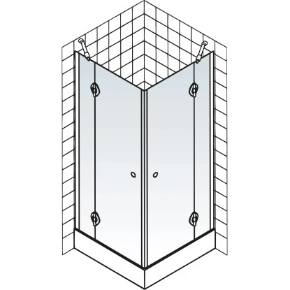Schulte ExpressPlus Eckeinstieg 4-tlg. MasterClass Chromoptik 79,2-81,2x200cm 7 Schulte ExpressPlus Eckeinstieg 4-tlg. MasterClass Chromoptik 79,2-81,2x200cm – Bild 5