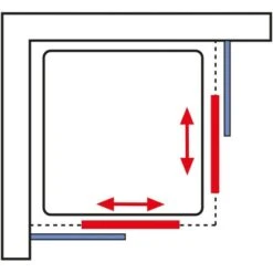 Schulte ExpressPlus Eckeinstieg Sunny Sicherheitsglas Chromoptik 190x80cm -Grohe Verkäufe 2025 4060991050411 2053 6