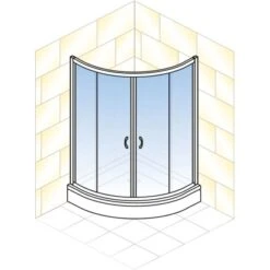 Schulte ExpressPlus Runddusche Sunny Sicherheitsglas Chromoptik 190x90x90cm 14 Schulte ExpressPlus Runddusche Sunny Sicherheitsglas Chromoptik 190x90x90cm -Grohe Verkäufe 2025 4060991051197 2053 5