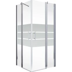 Schulte Eckeinstieg 4-tlg. Alexa Style 2.0 Alu-Natur Depoli Light 90x90x192 Cm -Grohe Verkäufe 2025 4060991051203 2053 2