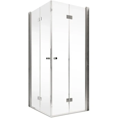 Schulte ExpressPlus Eckeinstieg Mit Drehfalttür Garant Chromoptik 200x80cm 4 Schulte ExpressPlus Eckeinstieg Mit Drehfalttür Garant Chromoptik 200x80cm – Bild 2