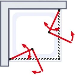 Schulte ExpressPlus Eckeinstieg Mit Drehfalttür Garant Chromoptik 200x80cm 20 Schulte ExpressPlus Eckeinstieg Mit Drehfalttür Garant Chromoptik 200x80cm -Grohe Verkäufe 2025 4060991055980 2053 6