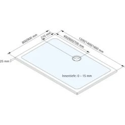 Schulte ExpressPlus Duschwanne Schulte-plan Eckig Mineralguss 80x100cm 10 Schulte ExpressPlus Duschwanne Schulte-plan Eckig Mineralguss 80x100cm -Grohe Verkäufe 2025 4060991056505 2053 3