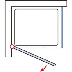 Schulte ExpressPlus Set Duschkabine Mit Drehtür AlexaStyle2.0 Mit DW 192x80cm -Grohe Verkäufe 2025 4060991057038 2053 6
