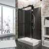 Schulte ExpressPlus Wellnesskabine Korsika Mit Schiebetür Schwarz 220x120x80cm -Grohe Verkäufe 2025 4060991057229 2053 1