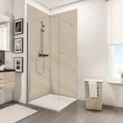 Schulte ExpressPlus DecoDesign Duschrückwand Dekor Sandstein Hell 255x100cm -Grohe Verkäufe 2025 4060991068010 Bild03