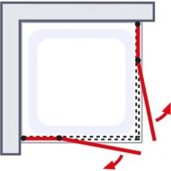 Schulte Eckeinstieg 4-tlg. Toura Pendelbar Schwarz 200 X 100 X 100 Cm Klar Hell 12 Schulte Eckeinstieg 4-tlg. Toura Pendelbar Schwarz 200 X 100 X 100 Cm Klar Hell -Grohe Verkäufe 2025 4060991070136 2053 5