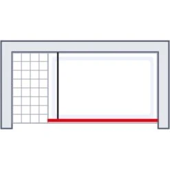 Schulte Walk In Frontteil Alexa Style 2.0 Dekor Frame Mattschwarz 200 X 120 Cm -Grohe Verkäufe 2025 4060991070907 2053 4