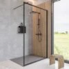 Schulte Walk In Frontteil Alexa Style 2.0 Dekor Frame Mattschwarz 200 X 140 Cm -Grohe Verkäufe 2025 4060991070914 2053 1