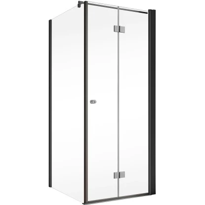 Schulte ExpressPlus Drehfalttür U. Seitenwand Garant 2.0 Mattschwarz 200 X 90 Cm 4 Schulte ExpressPlus Drehfalttür U. Seitenwand Garant 2.0 Mattschwarz 200 X 90 Cm – Bild 2