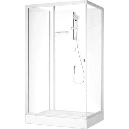 Baliv Komplettdusche DUK-115.120KE 115 Cm X 90 Cm Silber Matt 4 Baliv Komplettdusche DUK-115.120KE 115 Cm X 90 Cm Silber Matt – Bild 2
