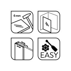 Baliv Duschabtrennung Walk-In DUK-120.80 120 Cm X 195 Cm Chrom -Grohe Verkäufe 2025 4250312111000 WEB02 270521