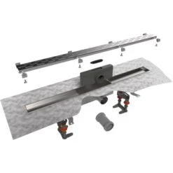 ESS Easy Drain Duschrinne Compact FF 70 Cm Sperrwasserhöhe 30 Mm -Grohe Verkäufe 2025 4854964 4854972 4854998 b3