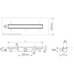 ESS Easy Drain Duschrinne Compact Fliese FF 90 Cm Sperrwasserhöhe 30 Mm 11 ESS Easy Drain Duschrinne Compact Fliese FF 90 Cm Sperrwasserhöhe 30 Mm -Grohe Verkäufe 2025 4855490 4855508 4855516 tz