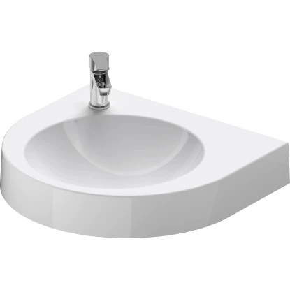 Duravit Waschbecken Architec 57,5 Cm Weiß Mit Hahnloch Links 3 Duravit Waschbecken Architec 57,5 Cm Weiß Mit Hahnloch Links