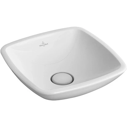 Villeroy & Boch Friends Aufsatzwaschbecken 38 Cm StarWhite Mit ÜL CPlus 3 Villeroy & Boch Friends Aufsatzwaschbecken 38 Cm StarWhite Mit ÜL CPlus