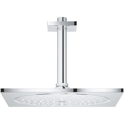 Grohe Kopfbrausenset Rainshower F-Series 10" Chrom Deckenauslass 142 Mm 3 Grohe Kopfbrausenset Rainshower F-Series 10" Chrom Deckenauslass 142 Mm