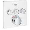 Grohe Thermostat Grohtherm SmartControl Mit 3 Absperrventilen Moon White Eckig -Grohe Verkäufe 2025 528824 4520 29157LS0