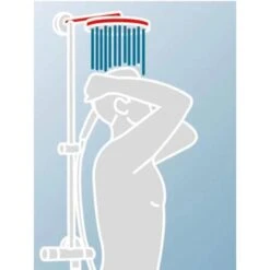 Schulte DuschMaster Rain Mit Einhebelmischer Eckig BlackStyle -Grohe Verkäufe 2025 577673 2053 8